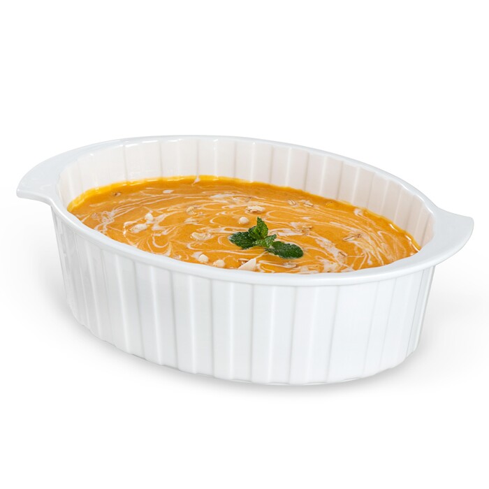 Овальная форма для запекания Fissman 24х16,5х8 см/1,6 л фарфоровая цена за шт (14172)