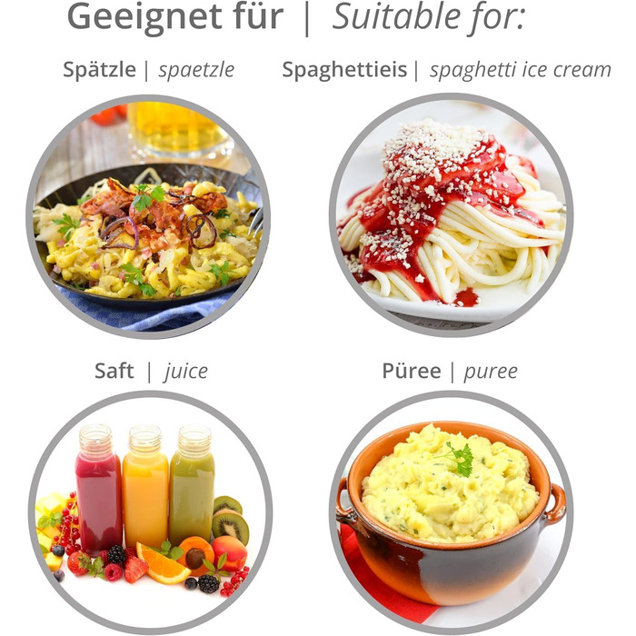 Прес для картоплі 41 см, сріблястий Westmark