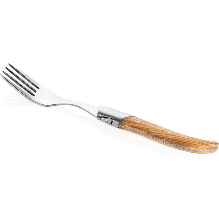 Набір з 6 виделок в дерев'яній коробці Luxury Line Laguiole Style de Vie