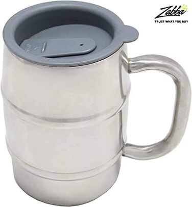 Термокухоль для пива з кришкою 500 мл MOVASEE