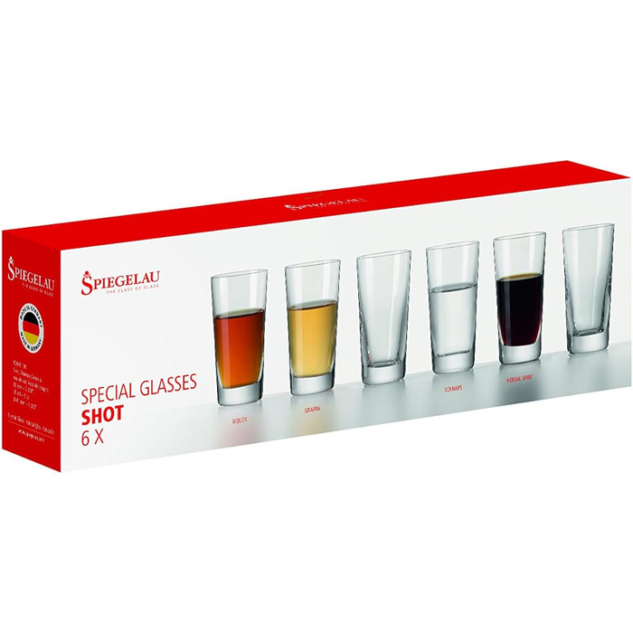 Набор кружек из 4 предметов, Snifter Premium с вытянутой ножкой, 4460177 (Шнапс)