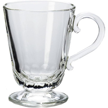 Чашка для чая 250 мл стеклянная, набор 6 предметов, Louison La Rochere