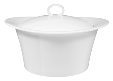 Супниця 2.60 л з кришкою овальна біла Top Life Seltmann