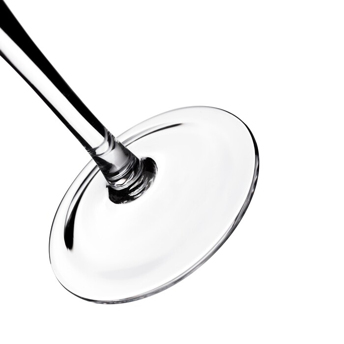 Набір з 2-х бокалів для червоного вина 420 мл скло Fissman