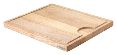 Набір обробних дощок з канавкою 2 предмета, каучукове дерево 37 х 29 см і 42 х 34 см Continenta