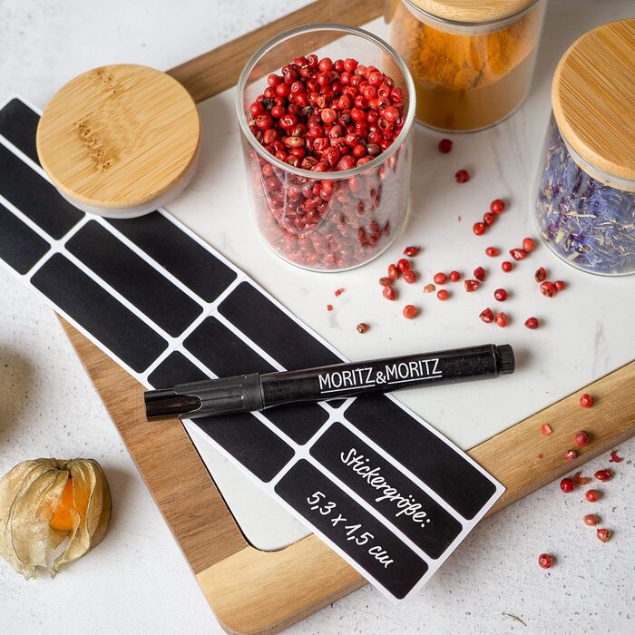 Набір баночок для спецій 12 предметів Moritz & Moritz