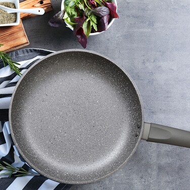 Сковорода для жарки Fissman GREY STONE 24x4,5 см (4969)