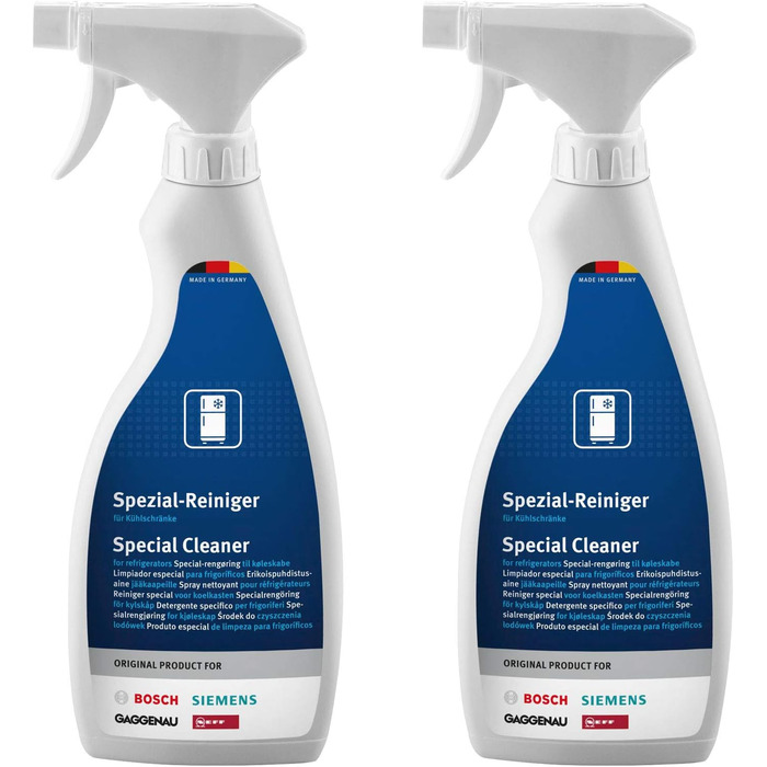 Засіб для миття холодильника 2 шт BSH