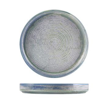 Тарілка презентаційна з бортиком 20.5хh 2.9 см, Terra Porcelain Seafoam, GenWare