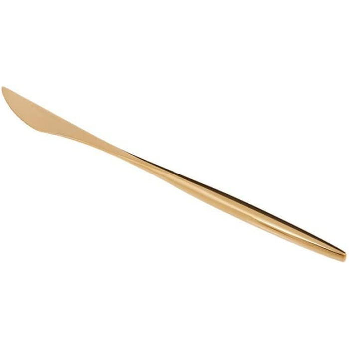 Набір столових приборів Karaca Lizbon Gold з 30 предметів для 6 осіб з коробкою, нержавіюча сталь, 30 предметів золотих столових приборів, ідеально підходить для щоденного використання, преміальна якість