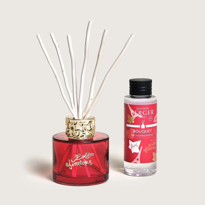 Набір Maison Berger Paris: дифузор LOLITA LEMPICKA SWEET, 100 мл + Наповнювач з ароматом LOLITA LEMPICKA SWEET, 90 мл та спрей з ароматом LOLITA LEMPICKA SWEET, 50 мл