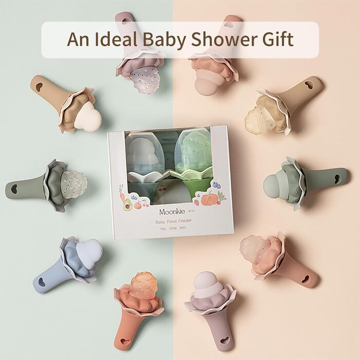 Набір силіконовий ніблер для дітей 2 шт Moonkie