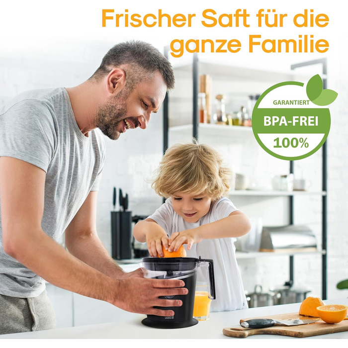 Соковижималка електрична, 800 мл LEBENLANG