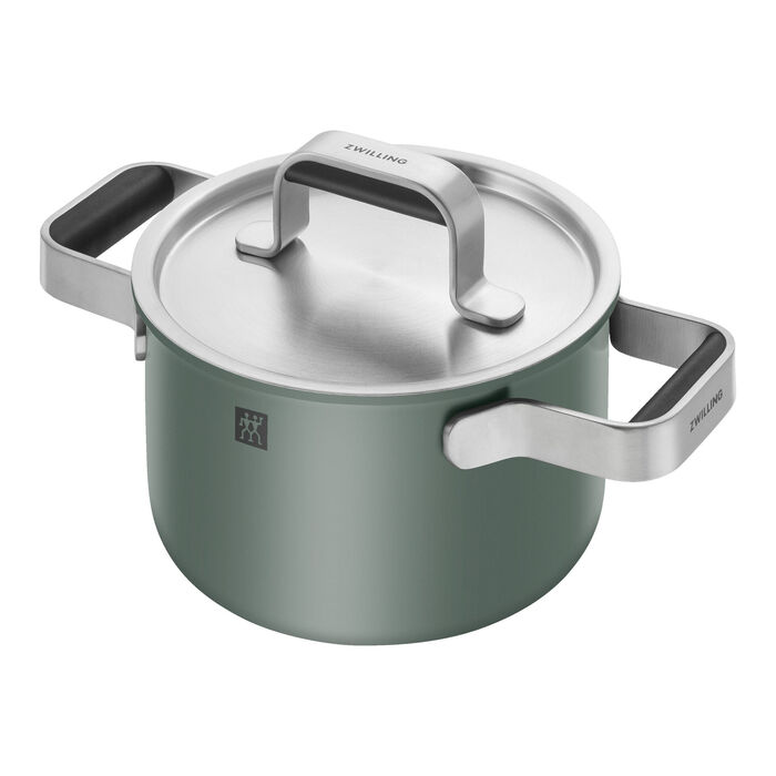 Набір каструль з кришками, 5 предметів, зелені Pure Zwilling