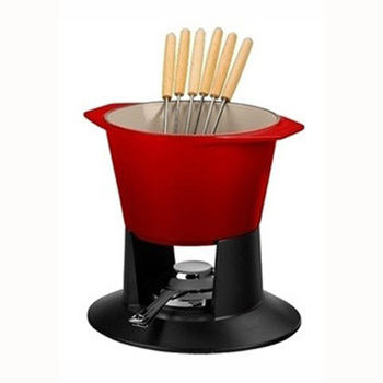 Набір для фондю Гурман, бордовий Le Creuset