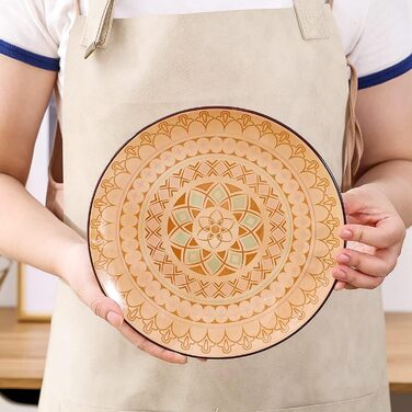 Порцелянова десертна тарілка для торта vancasso, 8 шт. 21,5 см