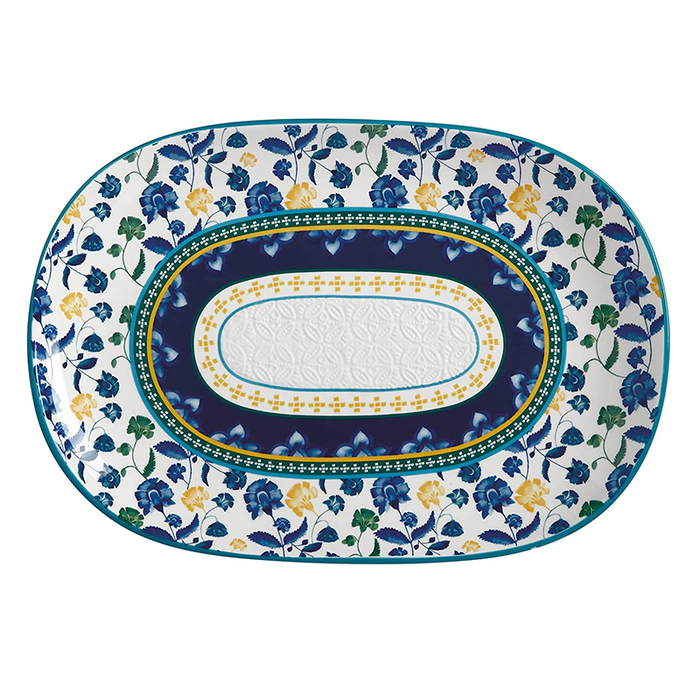 Блюдо сервірувальне Maxwell & Williams RHAPSODY BLUE, порцеляна, 40 х 28 см