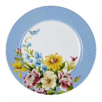 Тарілка десертна Katie Alice ENGLISH GARDEN Blue Spot, фарфор, діам. 19 см