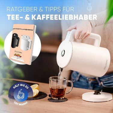 Чайник з регулюванням температури 1,7 з нержавіючої сталі 2200 Вт Stillstern