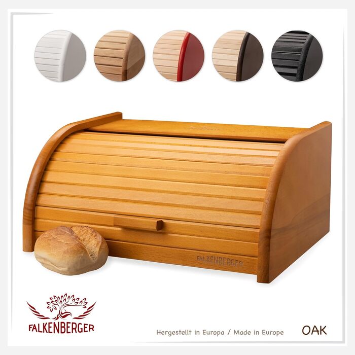 Хлібниця з букової деревини 39,1 x 28,7 x 17 см FALKENBERGER