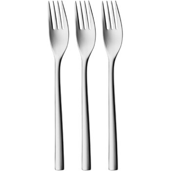 Набір виделок Silit Trend Menu, 21 см, 3 шт., полірована нержавіюча сталь, стійка до корозії, довговічна, стійка до подряпин, можна мити в посудомийній машині