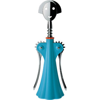 Штопор 7х24,5х9 см блакитний Anna G Alessi