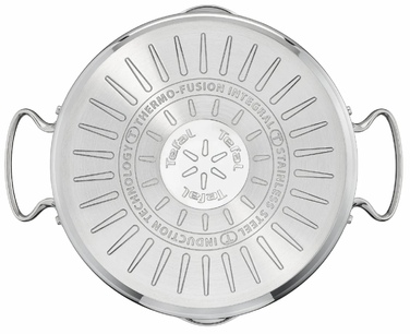 Tefal Кастрюля DUETTO+, 1.5л, с крышкой, нержавеющая сталь, стекло