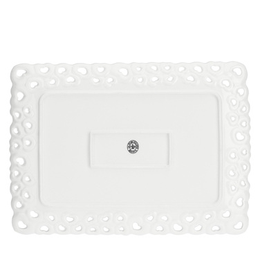 Піднос прямокутний La Porcellana Bianca VALENTINO, порцеляна, 35 х 26 см
