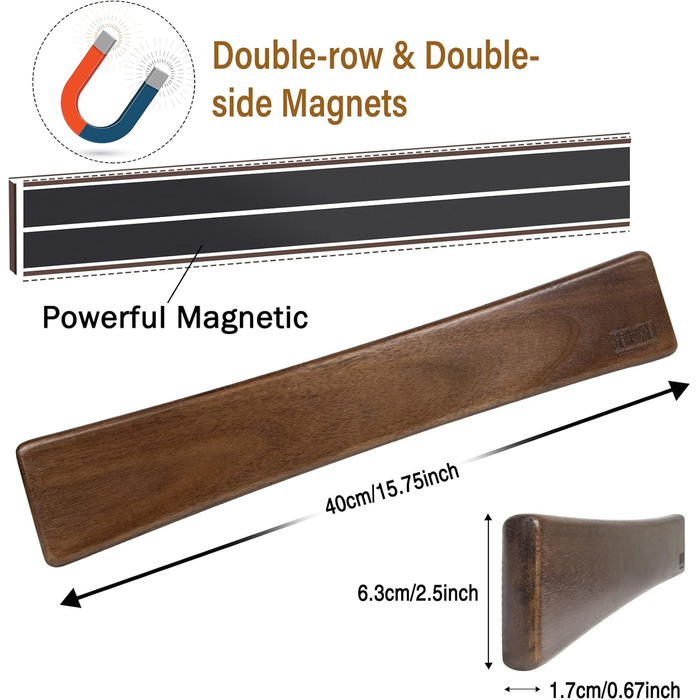 Тримач для ножів магнітний 40 см HOSHANHO