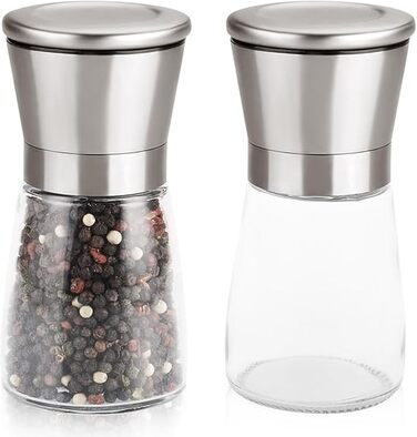 Млин для перцю та солі 180 мл набір 2 предмети FL HUA