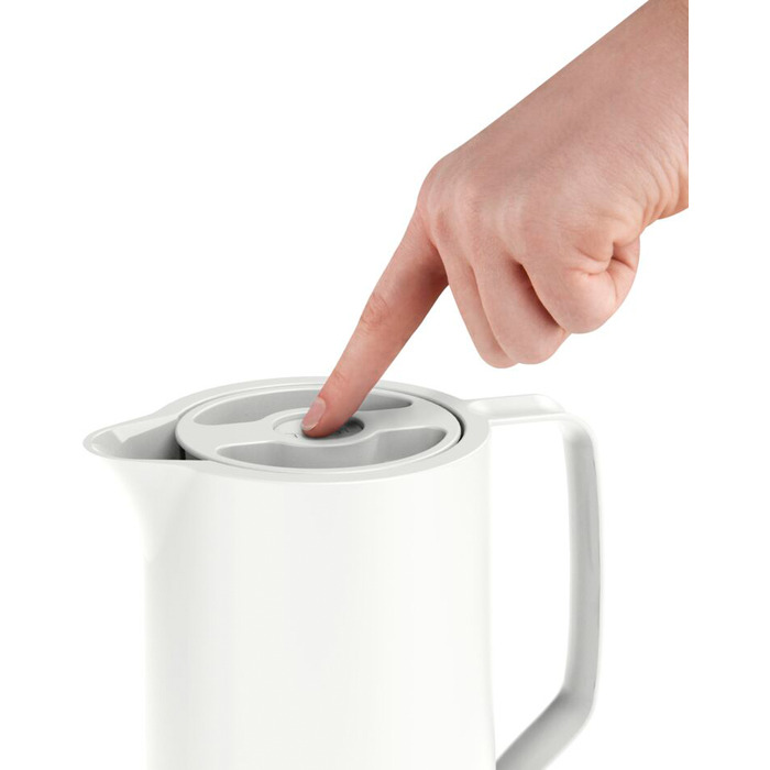 Термокувшин Tefal Motiva, 1л, пластик, стекло, белый