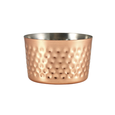Склянка металева 230 мл, рельєфна, мідне покриття, Copper Plated Hammered, GenWare