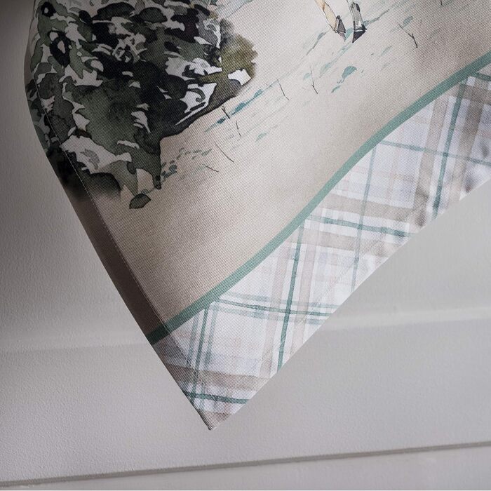 Набір із 3 багатоцільових кухонних рушників Maison d&39 Hermine Rural Christmas, 100 бавовна Барні рушники День подяки/Різдво (50 см x 70 см) (Олень у лісі)