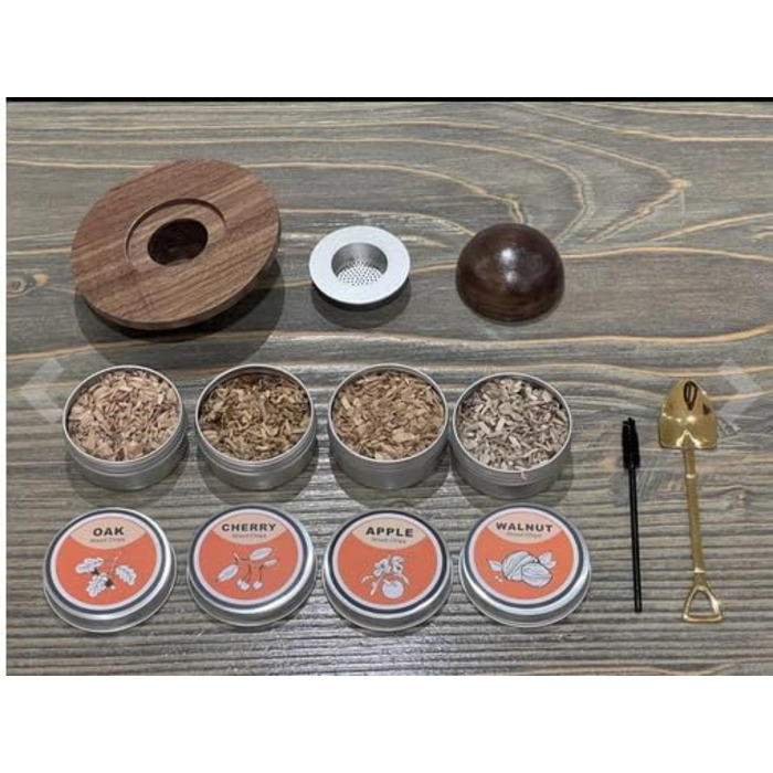 Набір для копчення коктейлів 8 предметів TMEOIIPY