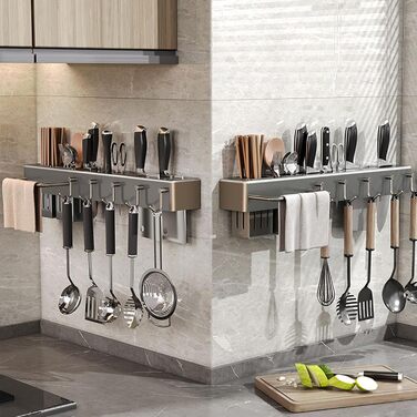 Настінний органайзер для кухонного приладдя 40 см CRCRC