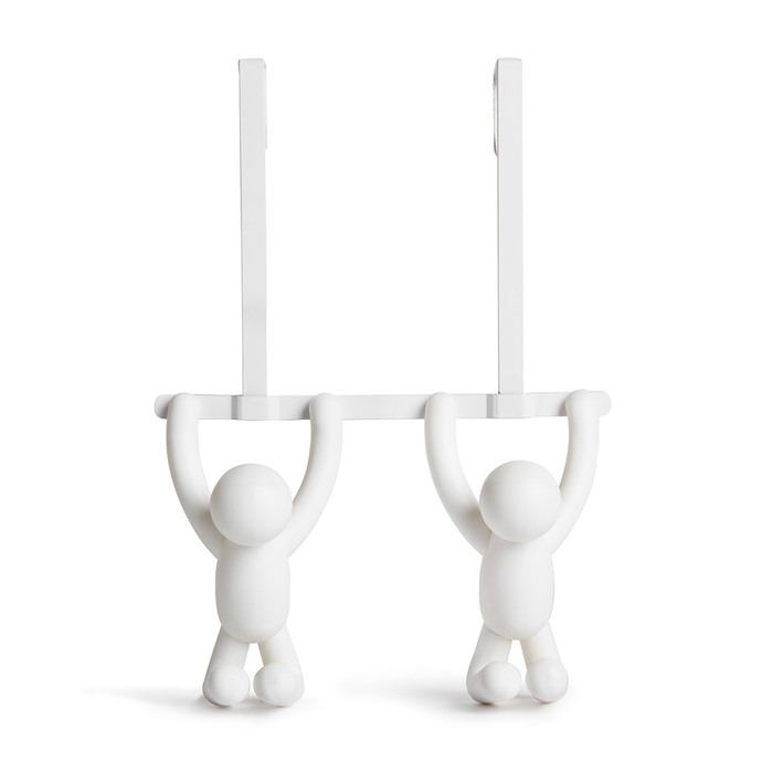 Вішак наддверних 21,6х15,2х7 см біла Buddy Umbra