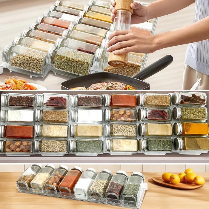 Органайзер для спецій на 24 предмети Aonext