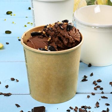 Набір паперові стаканчики для морозива 50 шт. 300 мл BIOZOYG