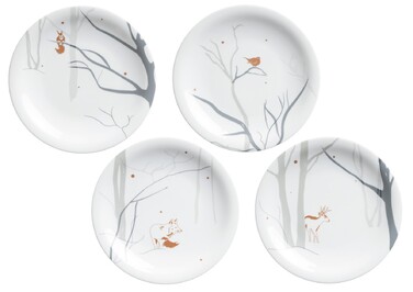 Тарілка для десерту набір 4 предмети Update Winters Tale Kahla