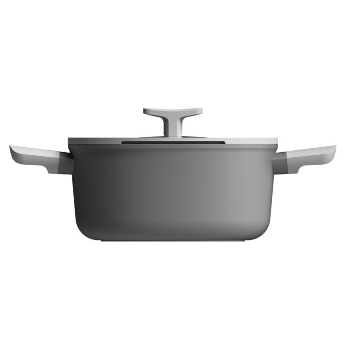 Каструля з антипригарним покриттям BergHOFF LEO SHADOW, діам. 24 см, 4,4 л