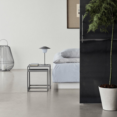 Ліхтар під свічку 45 см S White Nidea Blomus