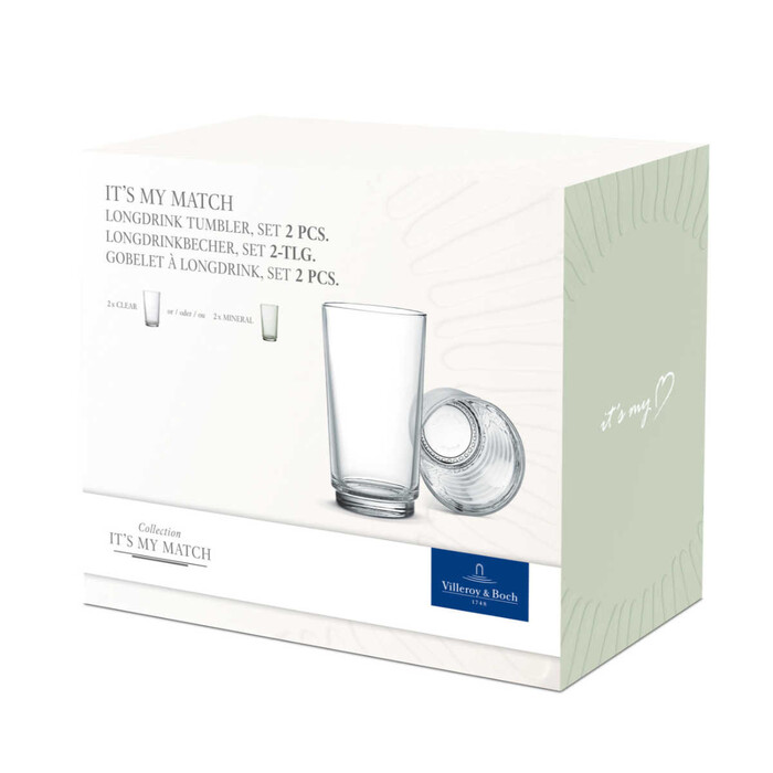Склянки для лонгдрінков 410 мл, 2 предмета Its my match Villeroy & Boch