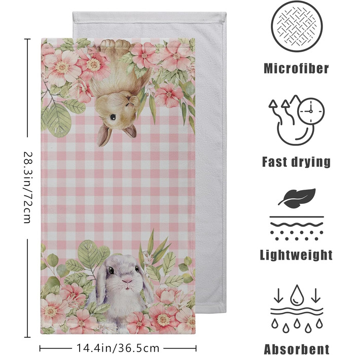 Різдвяні кухонні рушники Kwlegh, рушник для рук, різдвяна ялинка, цукерка-тростина, сніжинка, рушник для пальців, набір з 2 шт. , милий чоловічий банний рушник, високопоглинаючі рушники, 36 x (великодні)