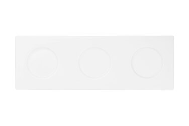 Подставка Ardesto, 34х12см, фарфор, прямоугольная, белый