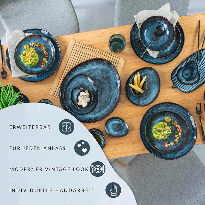 Столовий сервіз на 4 персони, 12 предметів, Tokyo Sänger