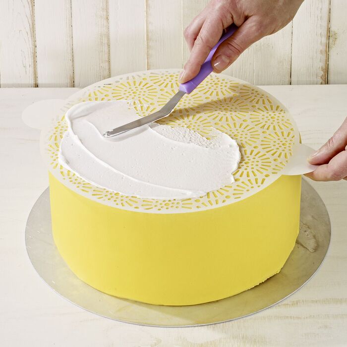 Набір трафаретів з мереживним візерунком для торта, 2 предмета, Kringel RBV Birkmann