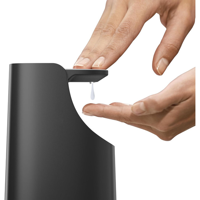 Дозатор для мыла 350 мл, матовый черный Joseph Joseph