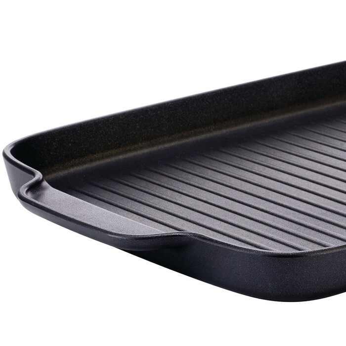 Сковорода-гриль 38,4х23,6х2,7 см чорна Mami 3.0 Alessi