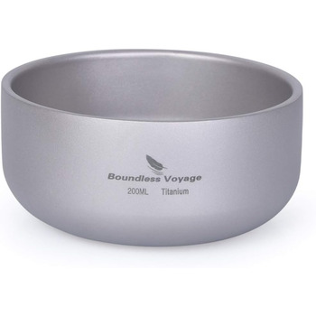 Титанова миска з подвійними стінками Boundless Voyage