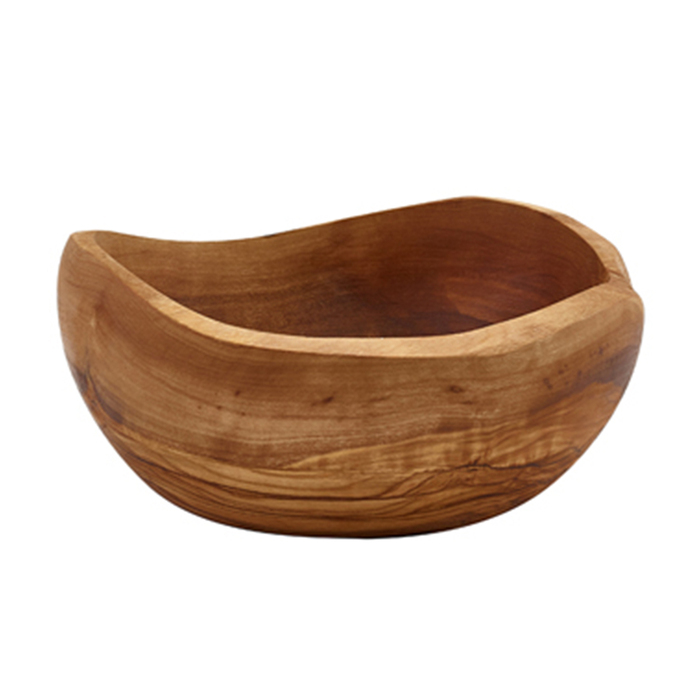 Миска дерев'яна, 15х5 см, з незбираного оливкового дерева, GenWare